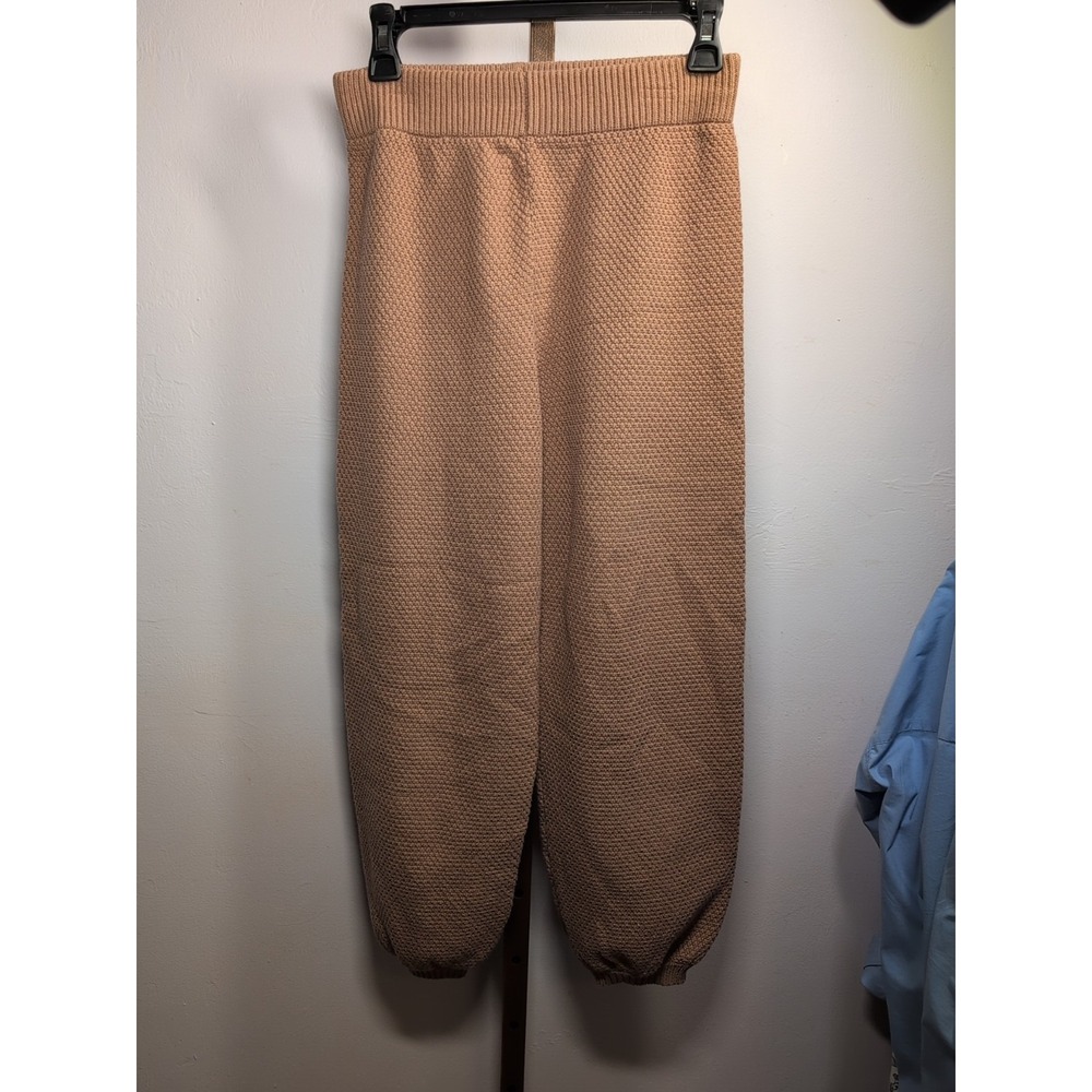 Sincerely Jules Women's Wide Leg Loungers‎ Joggers Waffle Knit Size M Stretchy